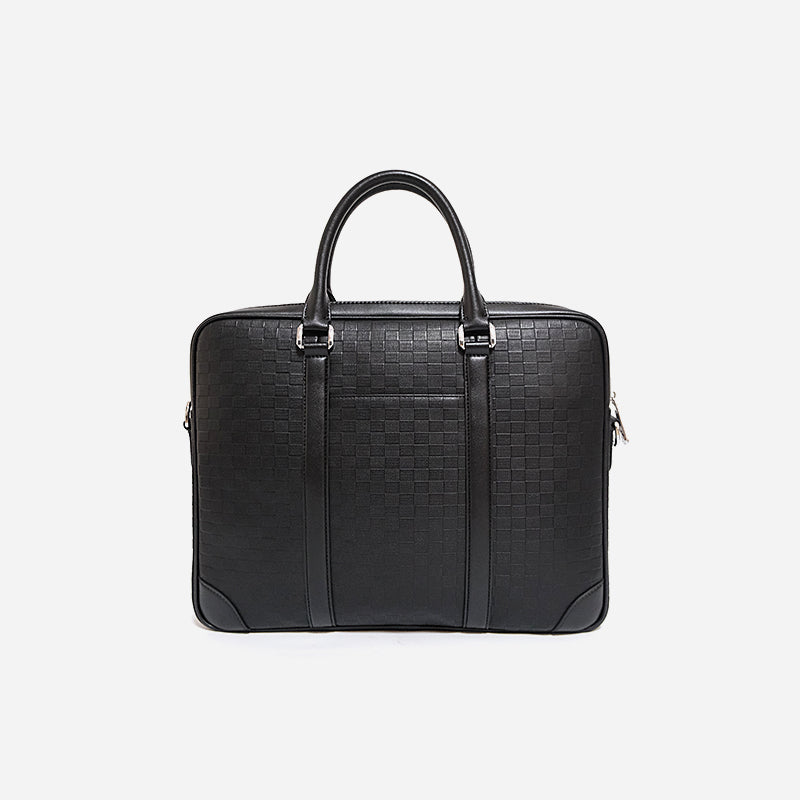Classic genuine leather briefcase
