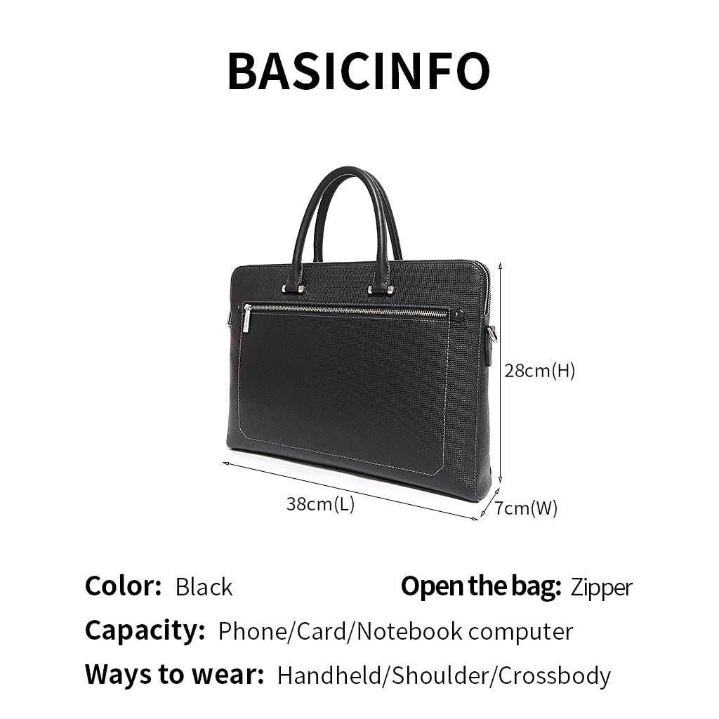 Men's business briefcase