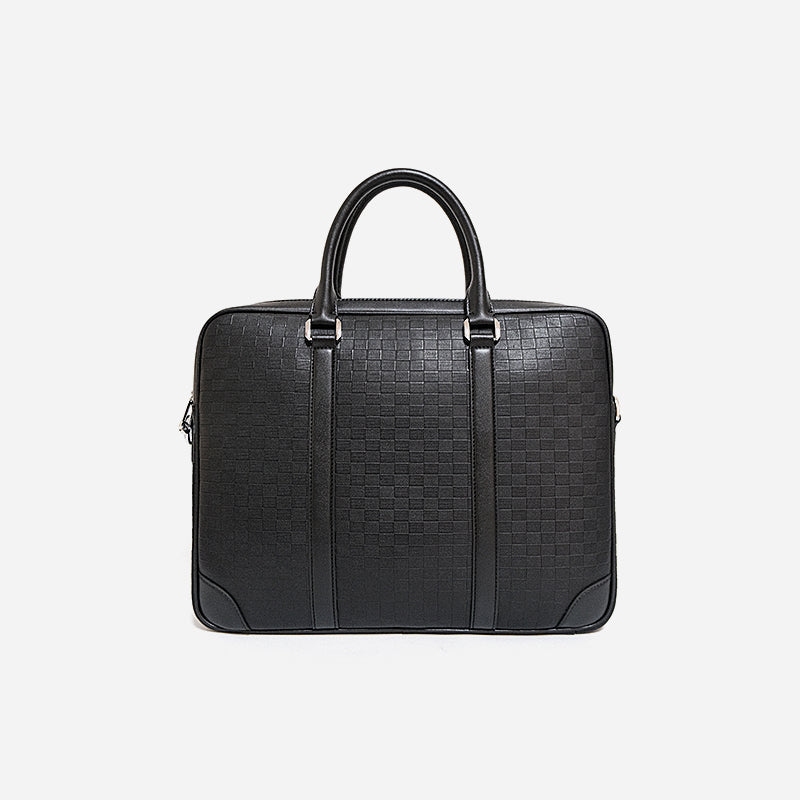 Classic genuine leather briefcase