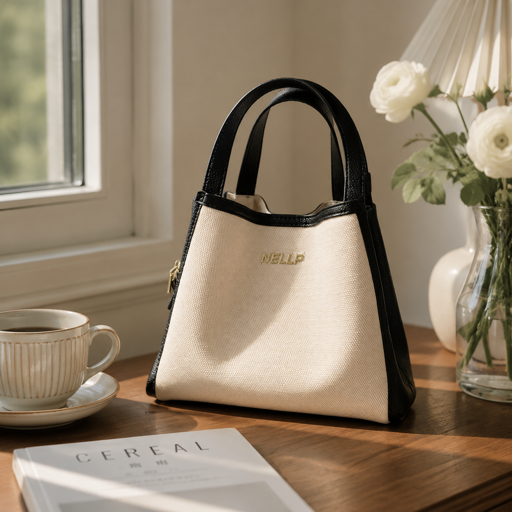 Shopping basket handbag