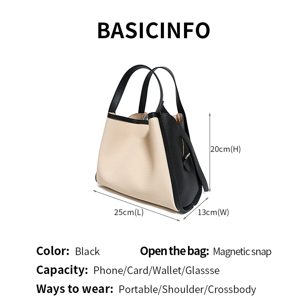 Shopping basket handbag