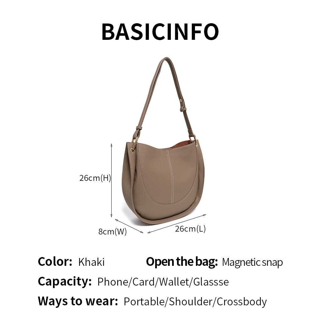 Single shoulder tote bag