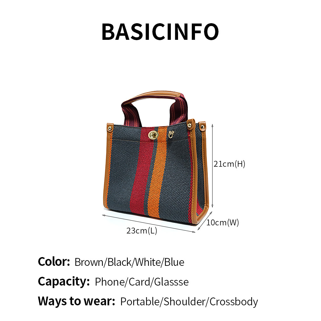 Trendy woven bags