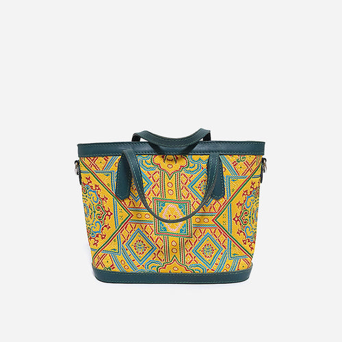 Chinese Style Basket Tote Bag