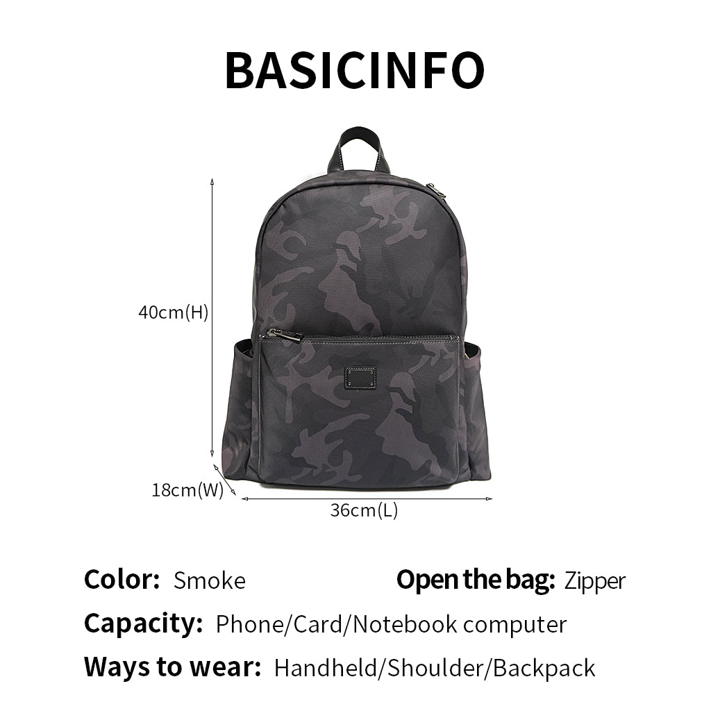 Camouflage backpack
