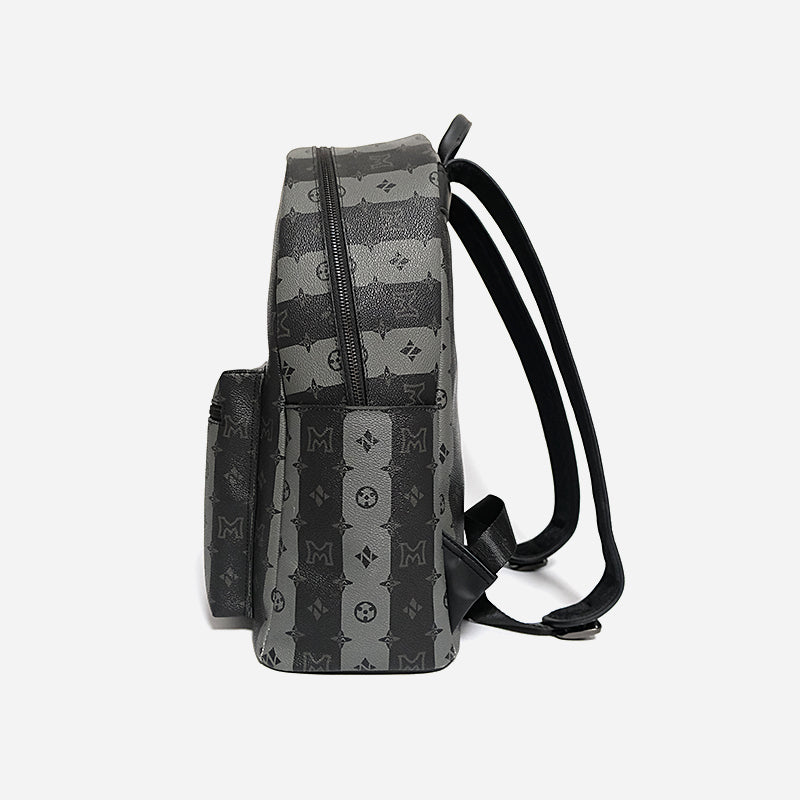 Striped backpack