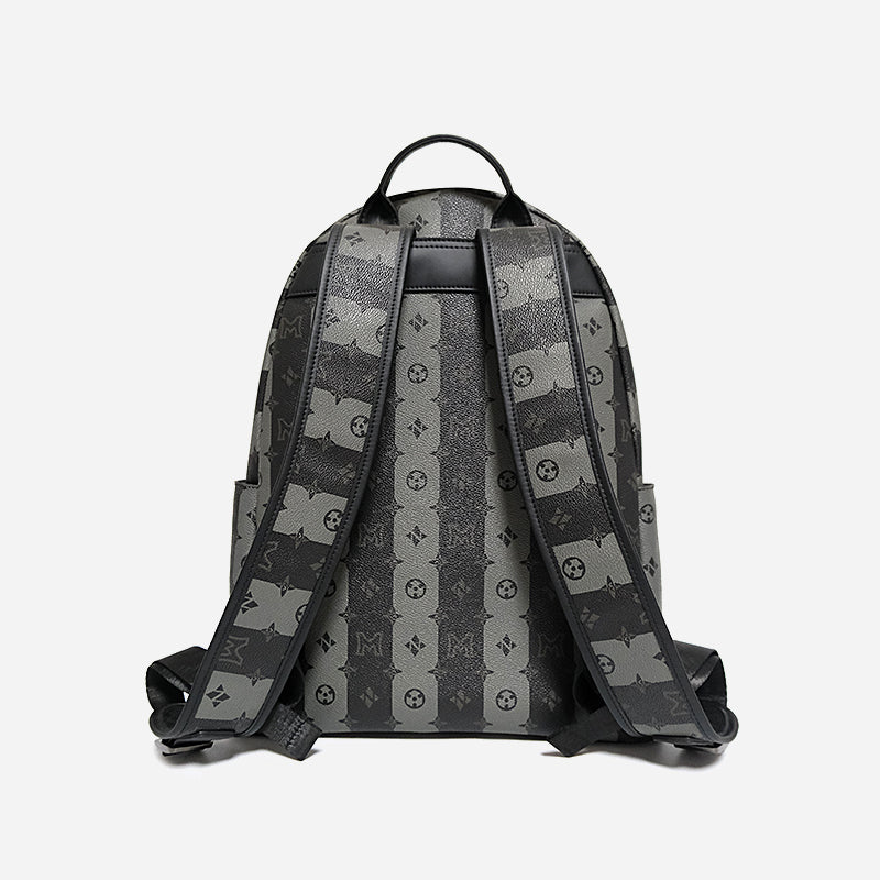 Striped backpack
