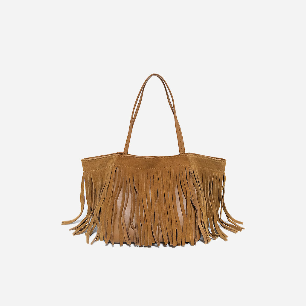 Tasseled bag