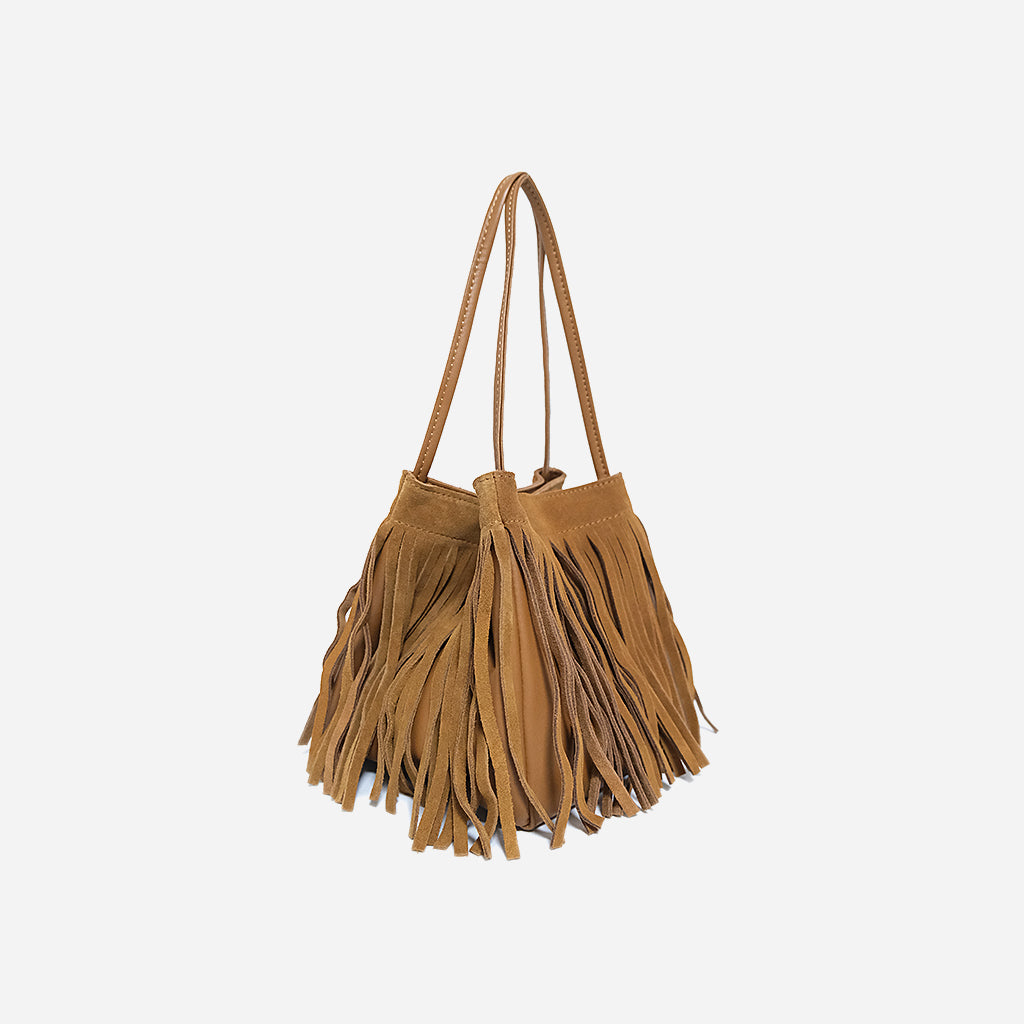 Tasseled bag