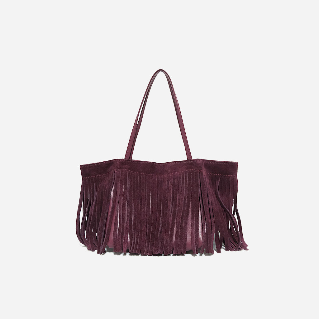 Tasseled bag