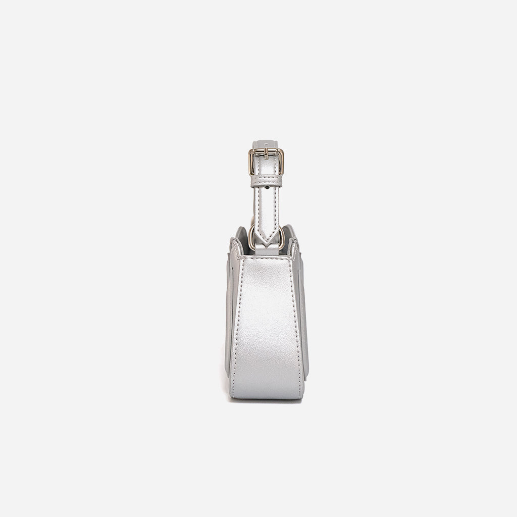 Silver Mini Handbag